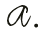 A